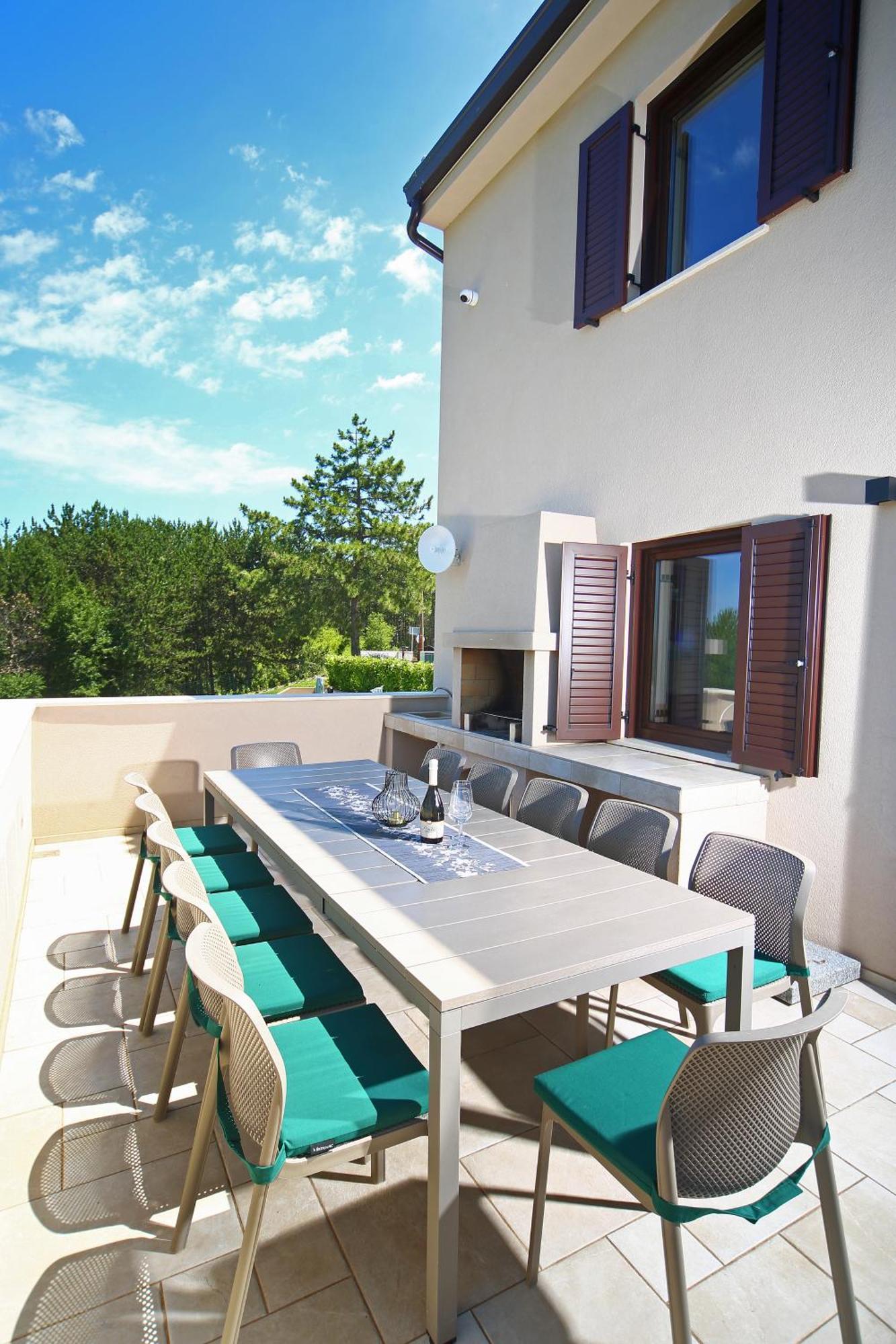 Luxury Villa Gradin Gračišče Buitenkant foto