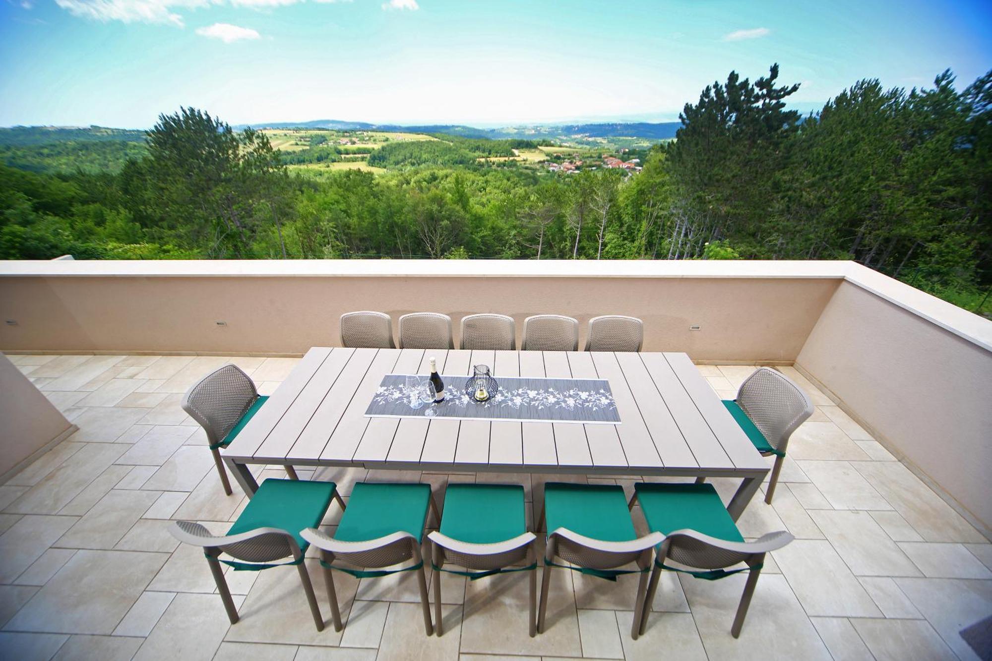 Luxury Villa Gradin Gračišče Buitenkant foto