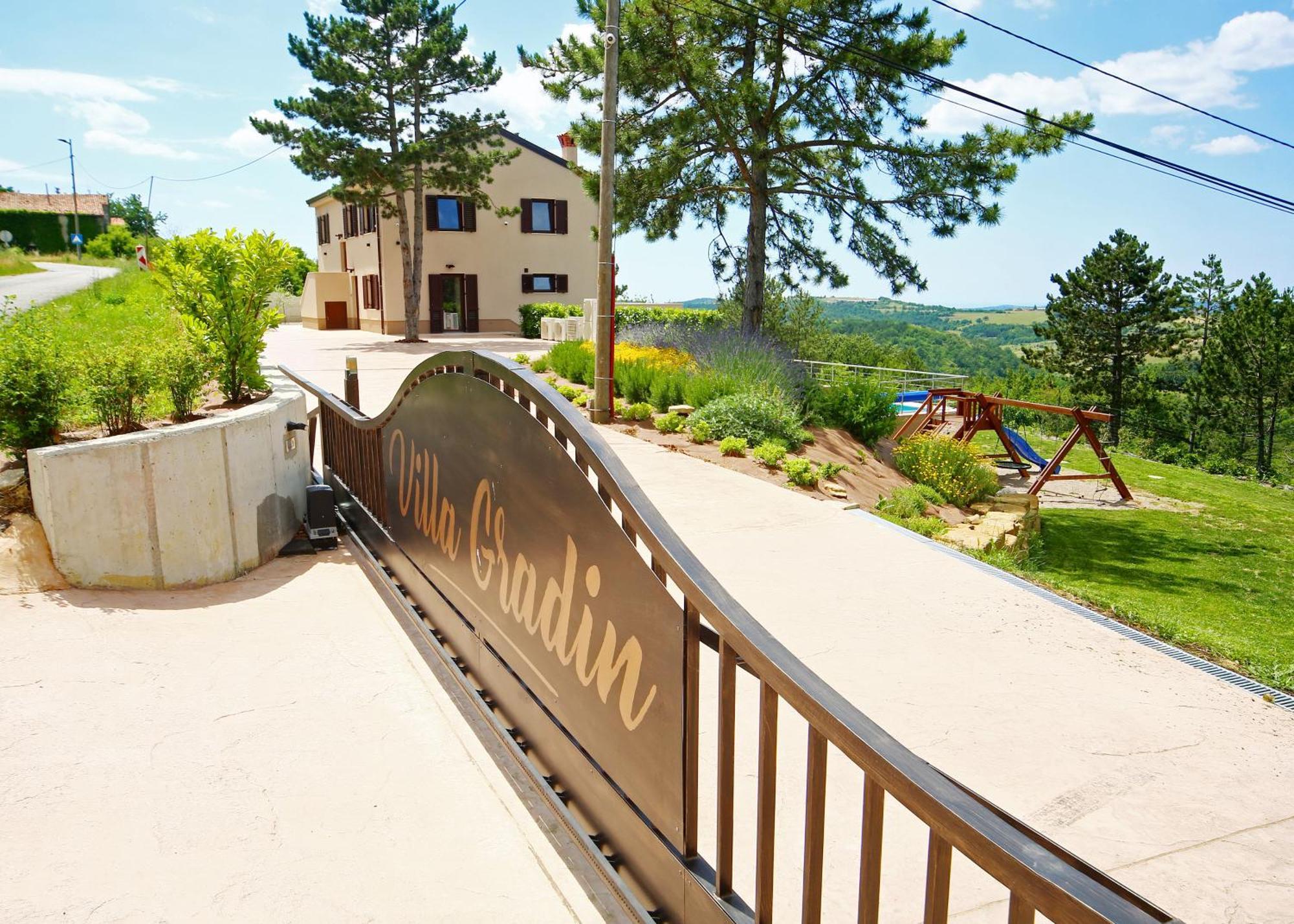 Luxury Villa Gradin Gračišče Buitenkant foto