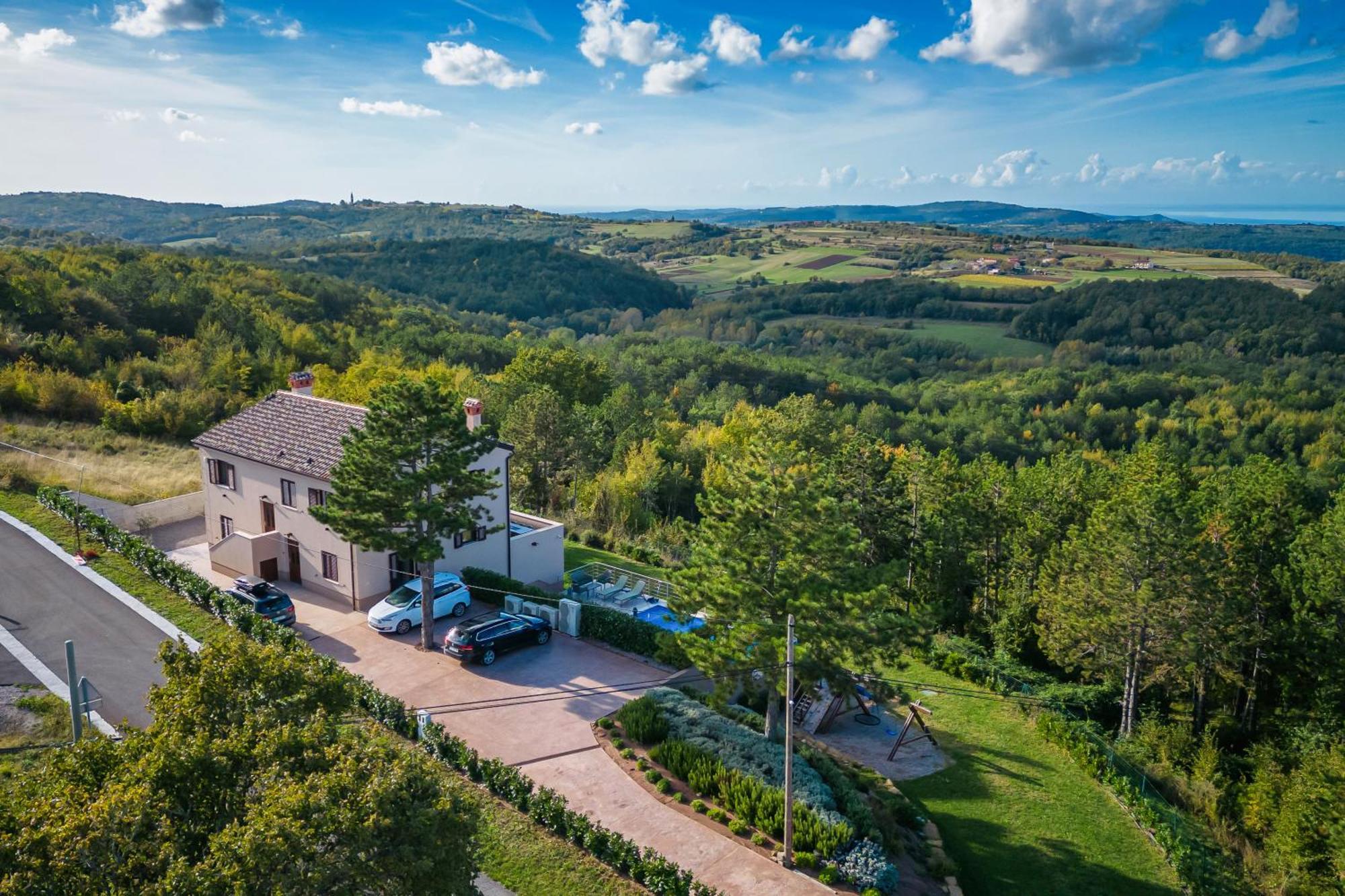Luxury Villa Gradin Gračišče Buitenkant foto