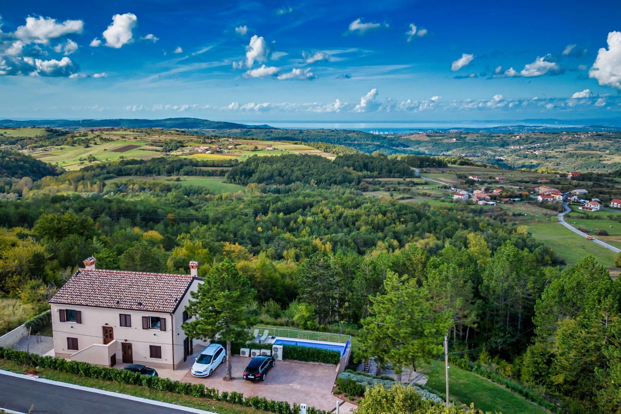 Luxury Villa Gradin Gračišče Buitenkant foto