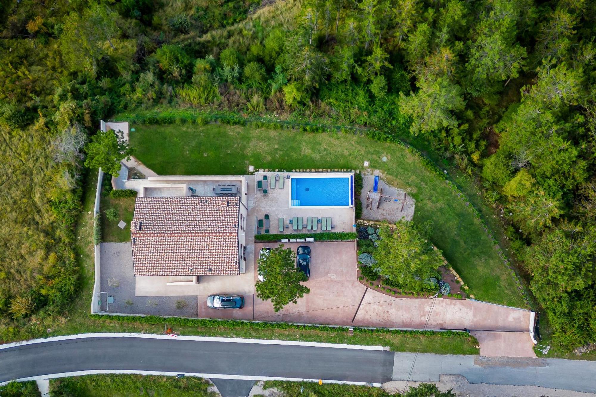 Luxury Villa Gradin Gračišče Buitenkant foto