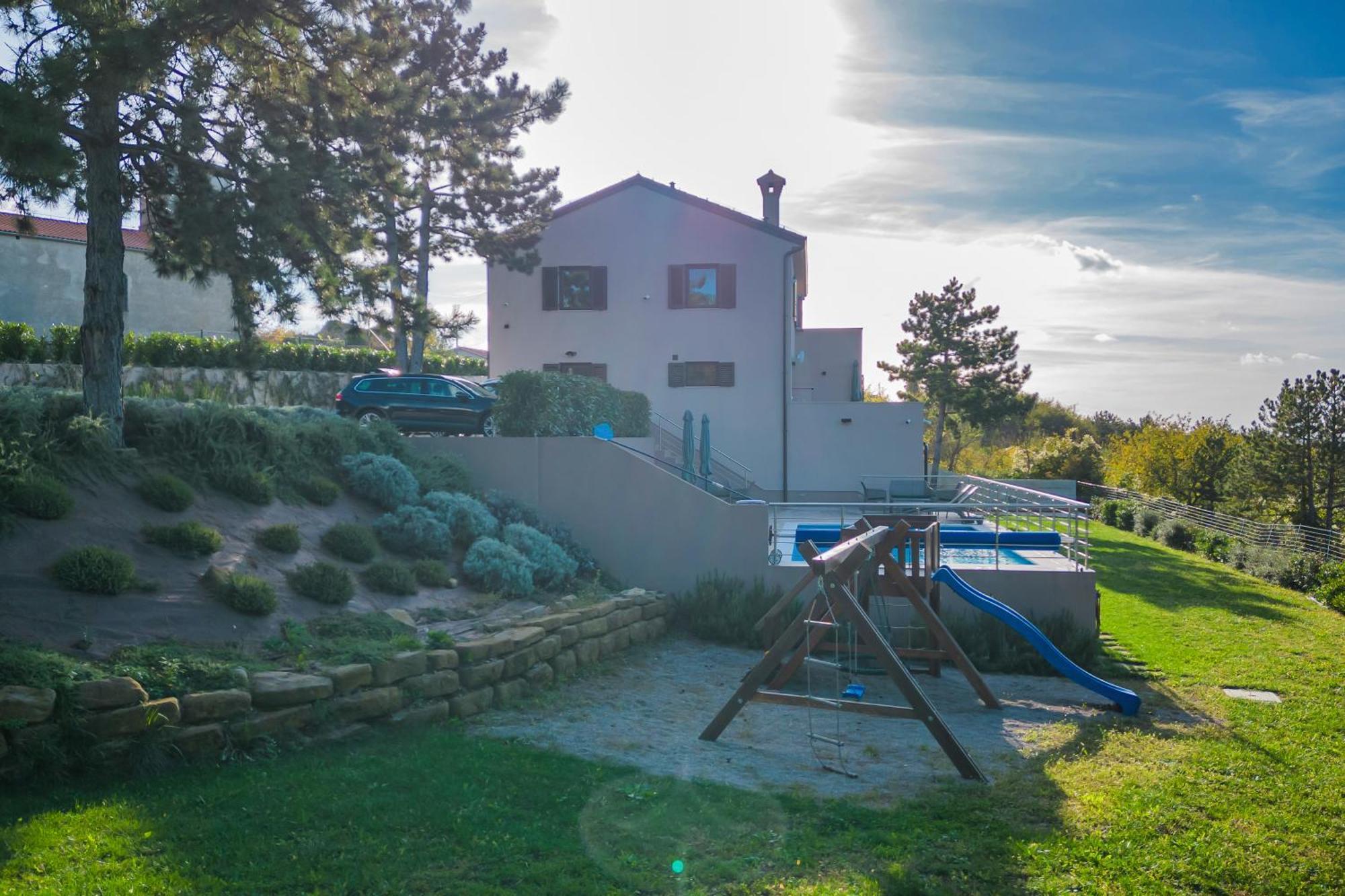 Luxury Villa Gradin Gračišče Buitenkant foto